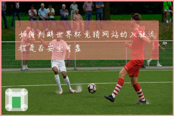 如何判断世界杯竞猜网站的入驻流程是否安全可靠
